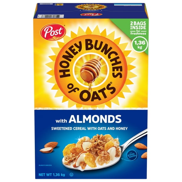 Honey Bunches of Oats with Crispy Almonds, 48 oz.