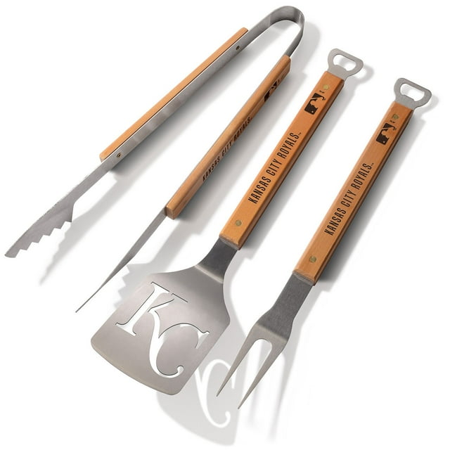 YouTheFan MLB Classic 3pc BBQ Set, Assorted teams