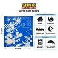 thumbnail image 3 of Sonic the Hedgehog Kids Super Soft Throw, 50" x 60", 3 of 5