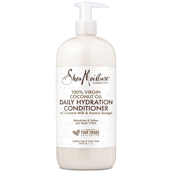 Shea Moisture 100% Virgin Coconut Oil Daily Hydration Conditioner, 34 fl. oz.