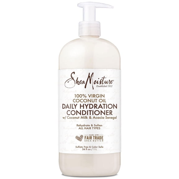 Shea Moisture 100% Virgin Coconut Oil Daily Hydration Conditioner, 34 fl. oz.