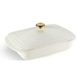 thumbnail image 2 of Tramontina 13.6" x 9.6" Ceramic Covered Bakeware with Stainless Steel Knob (Choose Color), 2 of 7