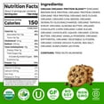thumbnail image 2 of Orgain Organic Plant Based Protein Snack Bars, Chocolate Chip Cookie Dough, 12 ct., 2 of 7