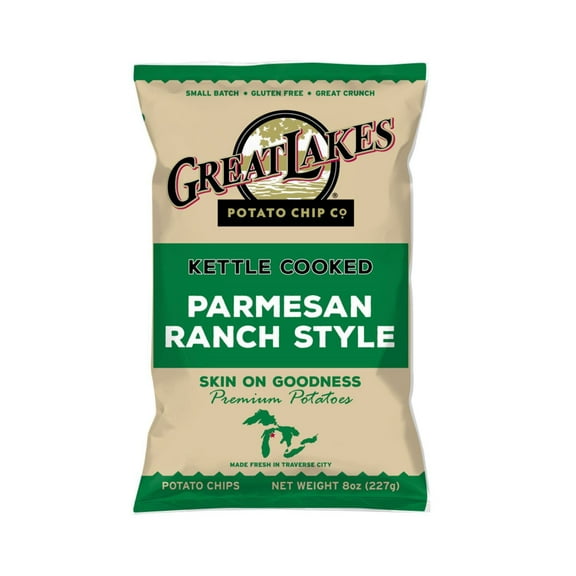 Great Lakes Parmesan Ranch Potato Chips, 22 oz.