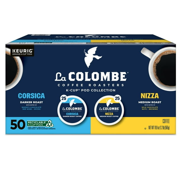 La Colombe Coffee Roasters Medium-Dark Roast Coffee Pods, Variety