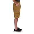 thumbnail image 4 of IRON Clothing Men's Flex Waistband Stretch Hybrid Multi Pocket Cargo Short, 4 of 6