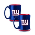 thumbnail image 1 of Logo Brands New York Giants 14oz Relief Mug Set, 1 of 5