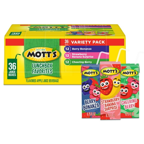 Mott's Juice Lunchbox Favorites, 6.75 fl. oz., 36 pk.