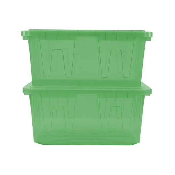 Member's Mark 60 Quart Clear Storage Tote, 17.2