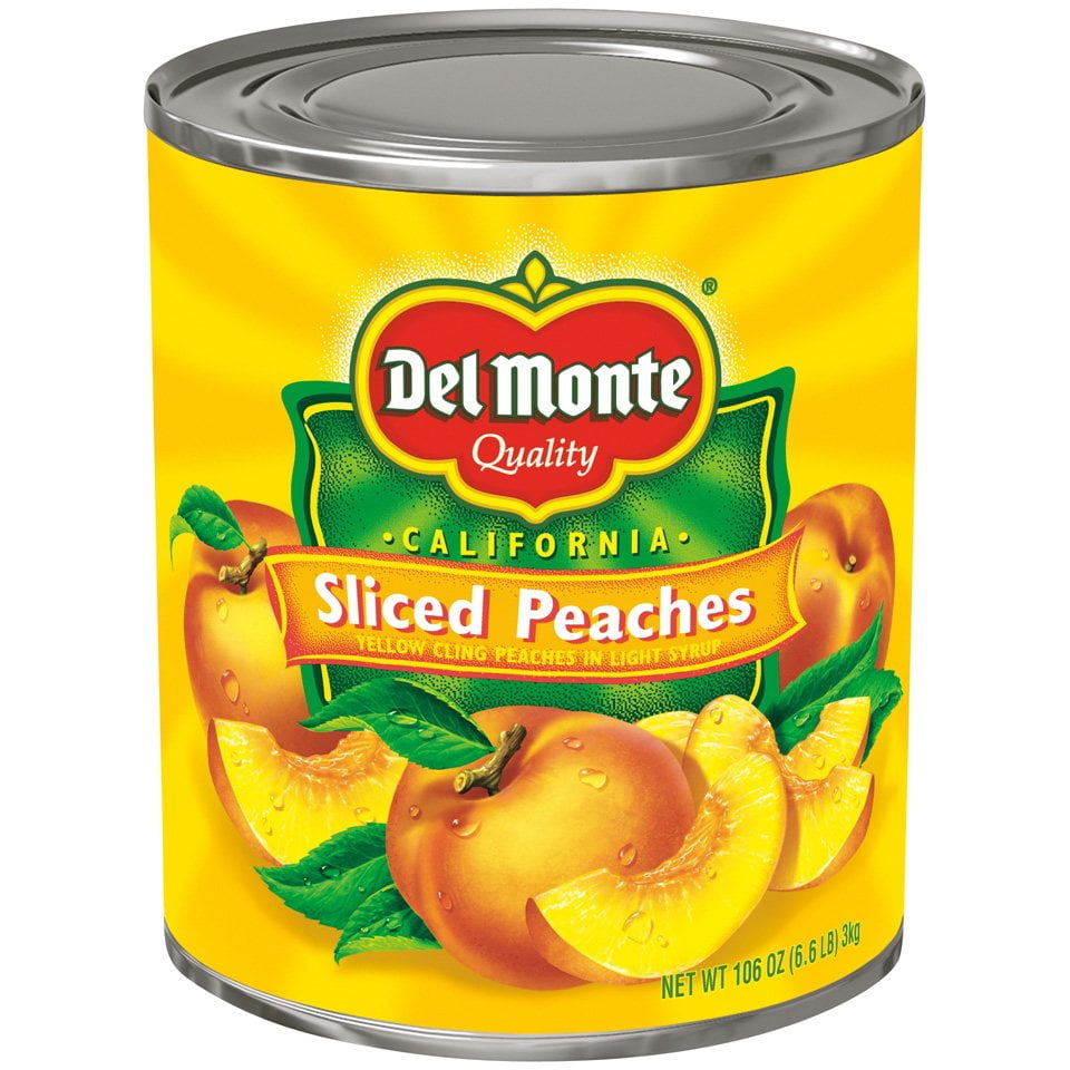 Del Monte Sliced Peaches in Light Syrup (106 oz. can) - Samsclub.com