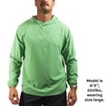 thumbnail image 6 of Habit Men's UPF 50+ UV Protection Hooded Performance Layer, 6 of 8
