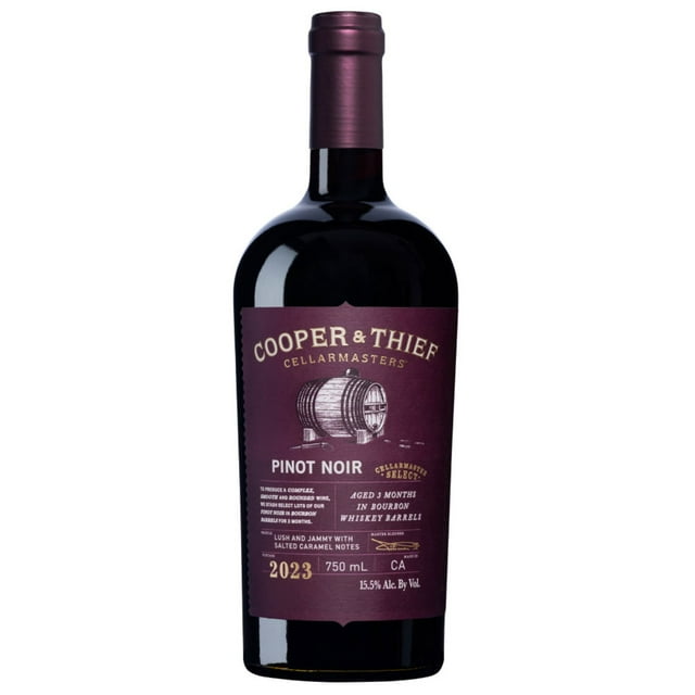 Cooper & Thief Brandy Barrel Aged Pinot Noir, 750 ml