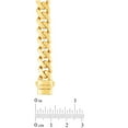 thumbnail image 4 of Miami Cuban Chain Bracelet in 14K Gold, 4 of 6