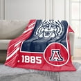 thumbnail image 2 of Logo Brands Arizona Wildcats 60"x70" Super Plush Blanket, 2 of 6