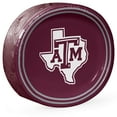 thumbnail image 2 of NCAA Oval Paper Plates, 10" x 12", 50 ct., Choose Team, 2 of 7