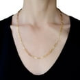 thumbnail image 5 of Paperclip Chain Necklace in 14K Gold, 5 of 7