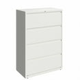 thumbnail image 3 of Hirsh 36" Wide 4 Drawer Metal Lateral File Cabinet for Home and Office, Choose Color, 3 of 13