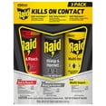 thumbnail image 1 of Raid® 3 Pack: Raid® Ant & Roach Killer 26 Outdoor Fresh 17.5oz, Raid® Wasp & Hornet Killer 33 17.5oz, Raid ® Multi Insect Killer 7 15oz, 1 of 8