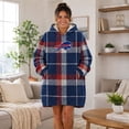 thumbnail image 4 of Pegasus Sports Buffalo Bills Wearable Sherpa Throw, 4 of 7