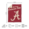 thumbnail image 5 of Logo Brands Alabama Crimson Tide Luxe Dreams Throw, 60" x 80", 5 of 6