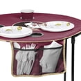 thumbnail image 3 of Logo Brands NCAA 27.6" Round Tailgate Table with Shelf, 3 of 5