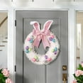thumbnail image 1 of Member's Mark 24" Tinsel Bunny Wreath, 1 of 4