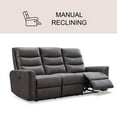 thumbnail image 3 of Bentley 3-Piece Fabric Reclining Set, 3 of 16
