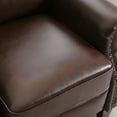 thumbnail image 7 of Braxton Bonded Leather Pushback Recliner Chair, 7 of 11