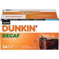 thumbnail image 1 of Dunkin' Donuts Decaf Coffee K-Cups, Medium Roast, 54 ct., 1 of 8