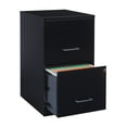 thumbnail image 5 of Hirsh 18" Deep 2 Drawer Letter Width Vertical File Cabinet, Choose Color, 5 of 21