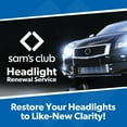 thumbnail image 1 of Sam's Club Headlight Renewal Service, 1 of 4