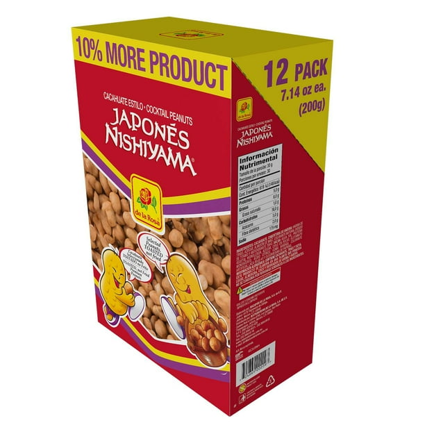 De La Rosa Japanese-Style Nishiyama Cocktail Peanuts, 5.4 lbs