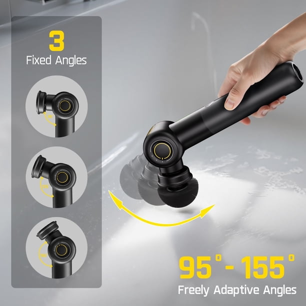 Fanttik Dual-Speed Electric Scrubber with 6 Brush Heads - Samsclub.com