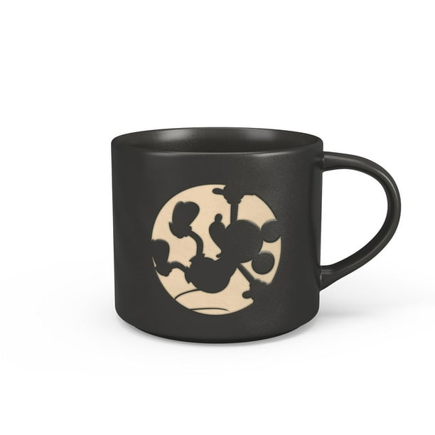 Zak Designs 15 Oz Ceramic Modern Mug, 4-Piece Set (Assorted Colors
