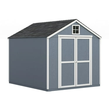 Handy Home Products Gable 8' x10' Outdoor Wooden Shed, Choose Installation