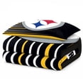 thumbnail image 2 of Logo Brands Pittsburgh Steelers Comforter Set, 2 of 5