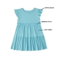 thumbnail image 3 of Member's Mark Girls 3-Pack Knit Dresses, 3 of 18