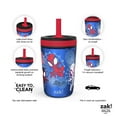 thumbnail image 5 of Zak Designs 12-oz. Stainless Steel Double-Wall Tumbler for Kids with Straw, 2-Piece Set, 5 of 9