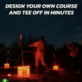 thumbnail image 7 of BucketGolf® Glow 6-Hole Bundle with 2 Clubs & Accessories, 7 of 8