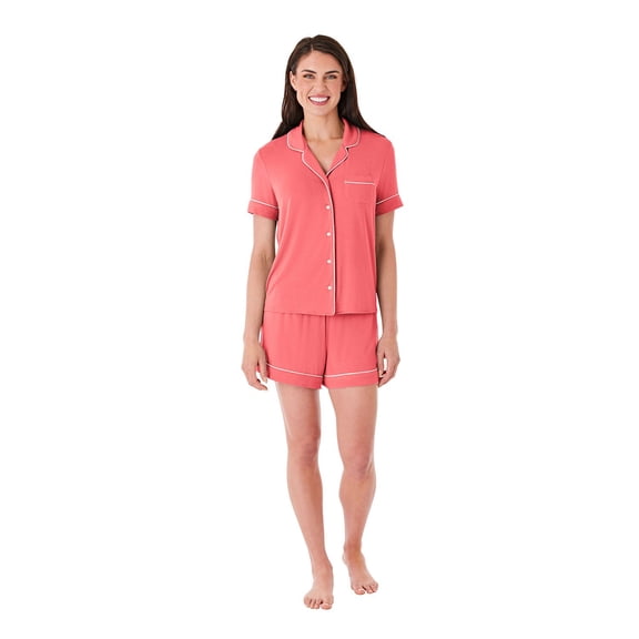 Member's Mark Women's 2-Piece Notch Collar Pajama Set