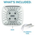 thumbnail image 7 of Oxygenics Transpire 5-Setting Rain Shower Head, Various Finishes, 7 of 13