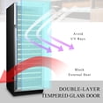 thumbnail image 5 of Lanbo 24 Inch 165 Bottle Single Zone Wine Cooler Fridge, 5 of 16