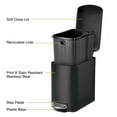 thumbnail image 8 of Tramontina 1.6 Gallon Step Trash Cans, 2 pack, 8 of 14