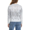 thumbnail image 3 of Nine West Women's Pointelle Boatneck Sweater, 3 of 6