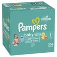 thumbnail image 1 of Pampers Baby-Dry Leakproof Diapers (Sizes: 1-6), 1 of 3