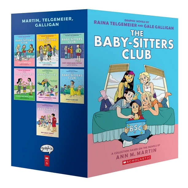 Baby-Sitters Club Graphix Box Set- Books 1-7 of 19, Paperback