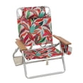 thumbnail image 1 of Member's Mark 5 Position Beach Chair with Wooden Armrest, 1 of 20