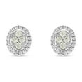 thumbnail image 4 of 0.80 C.T. TW Oval Shaped Diamond Earrings and Pendant Set in 14K Gold, 4 of 11
