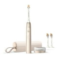 thumbnail image 1 of Philips Sonicare Prestige 9900 Power Toothbrush, Champagne, with Replacement Brush Heads, 1 of 10