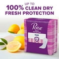thumbnail image 3 of Poise Incontinence Pads for Women, Maximum Absorbency, Long 156 ct., 3 of 9